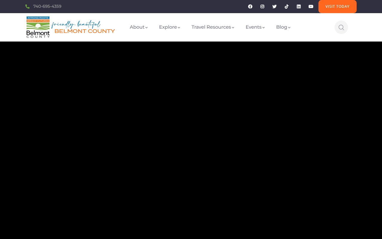 Belmont County Court of Common Pleas page for court records