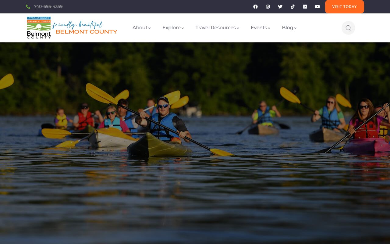 Belmont County Probate Court page for court records