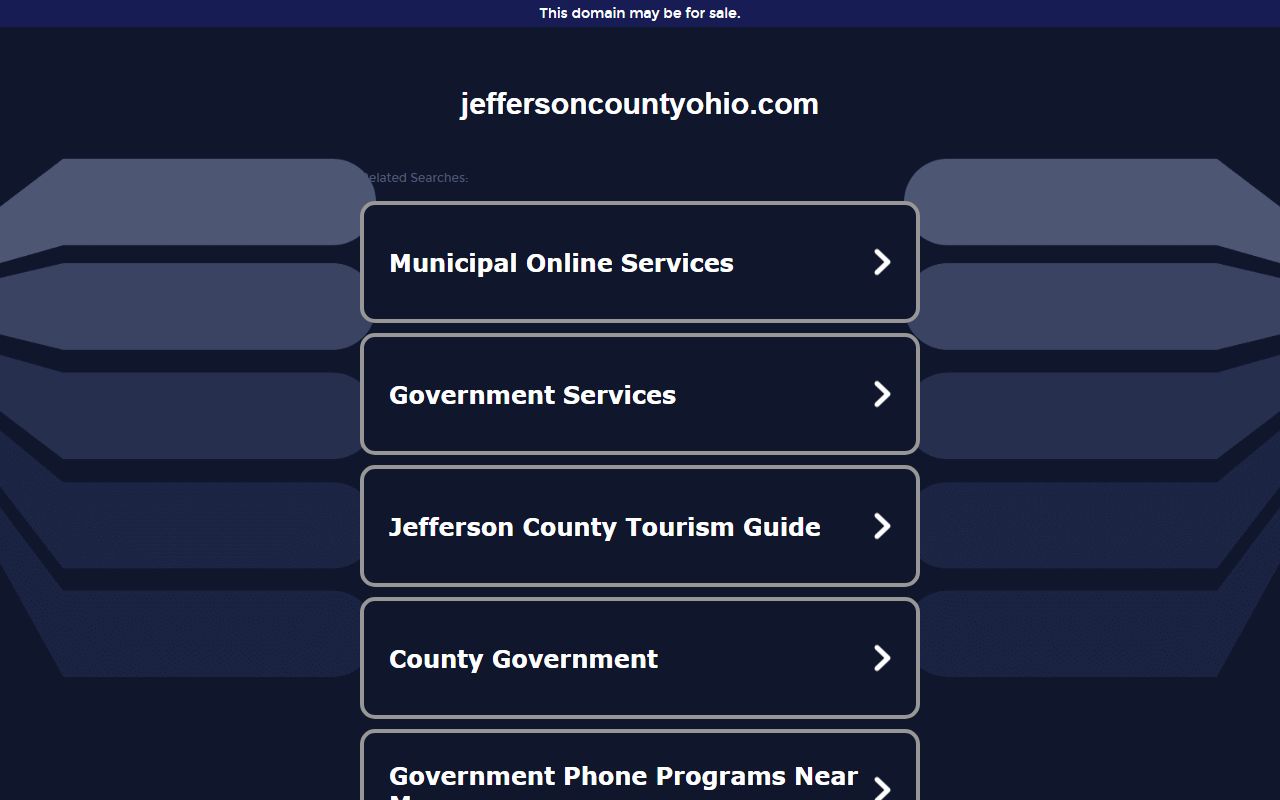 Jefferson County Court of Common Pleas for court records search